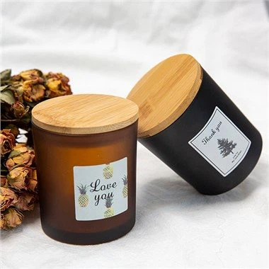 Контейнери для свічок з кольорового скла