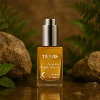 Пляшка крапельниці з рожевого золота